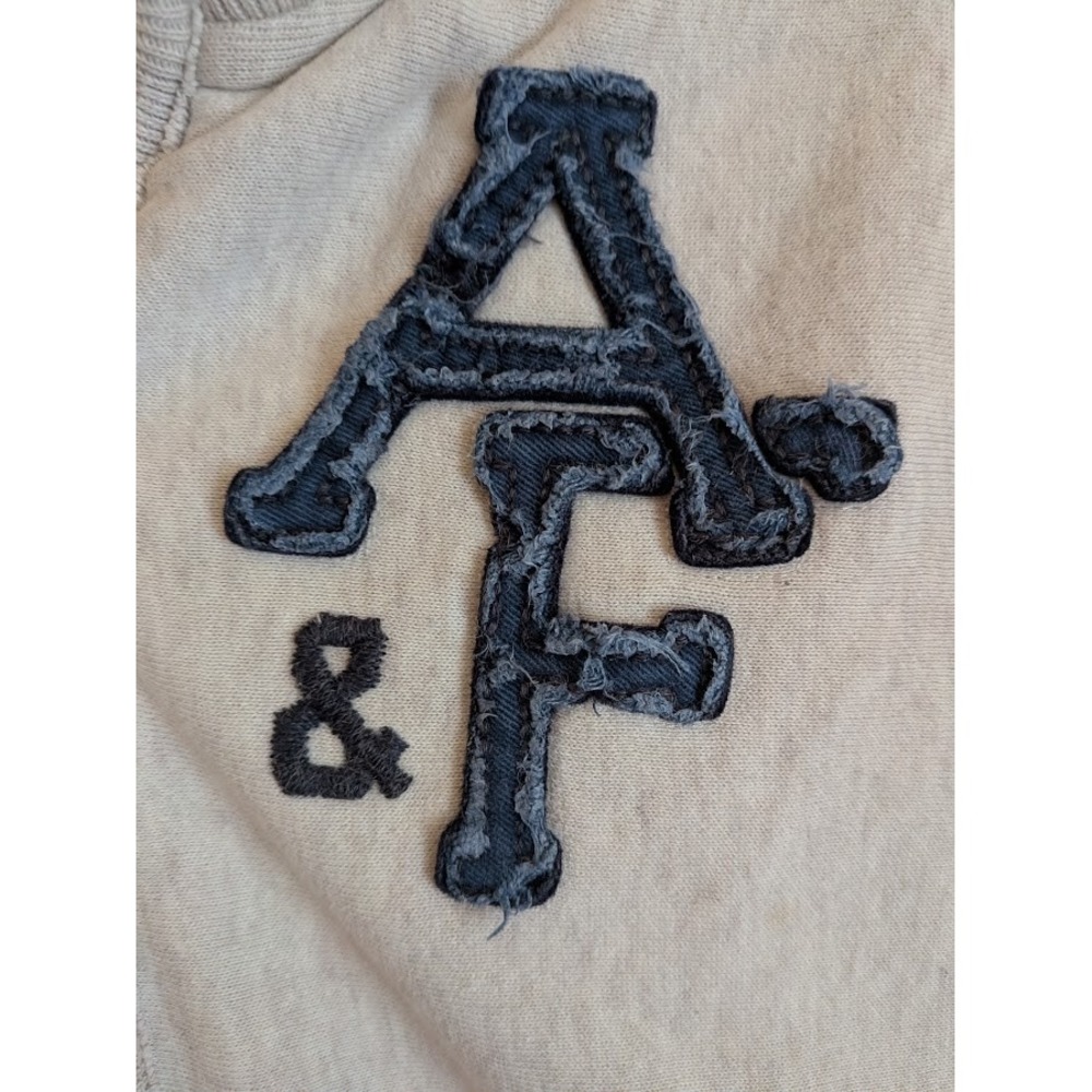 Abercrombie & Fitch Vintage Zip Y2K Track Jacket L Embroidered OG Distresressed - Picture 2 of 14